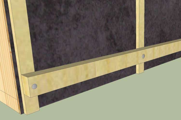 bardage bois vertical