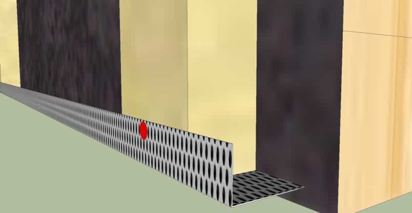 pose de bardage horizontal