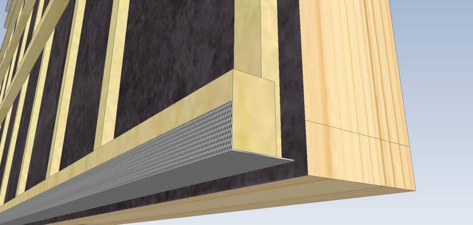 bardage bois vertical