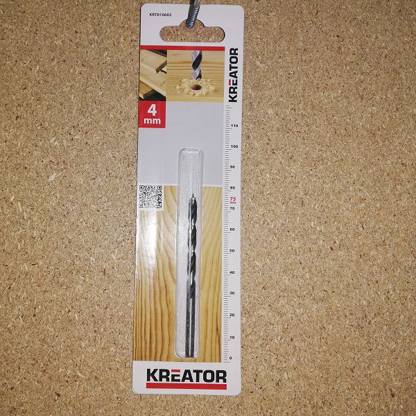 Mèche spécial bois 4 x 75 mm - Mèches à bois - Scierie Sillat