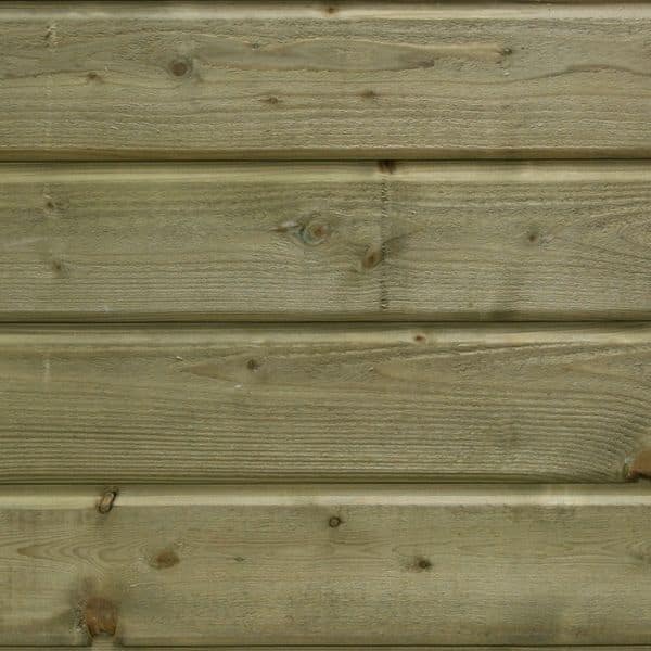 bardage bois du nord brossé