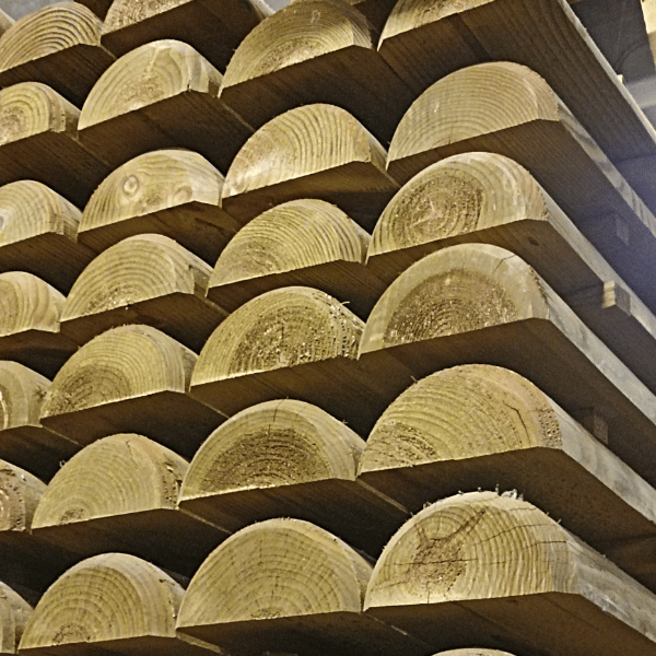 demi rondin autoclave